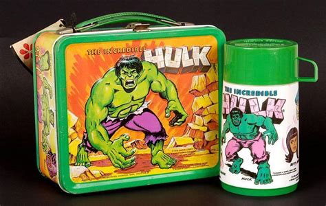 vintage hulk lunch box